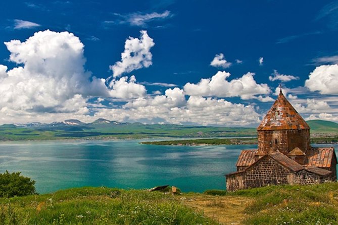 Conquering Armenia - Sevanavank above Lake Sevan