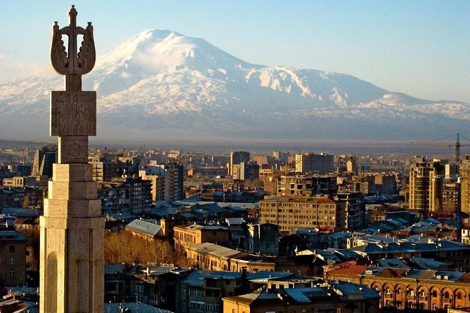 Cultural Walking Tour in Yerevan with Armenian food Tastings - Charles Aznavour Square and a taste of sea buckthorn