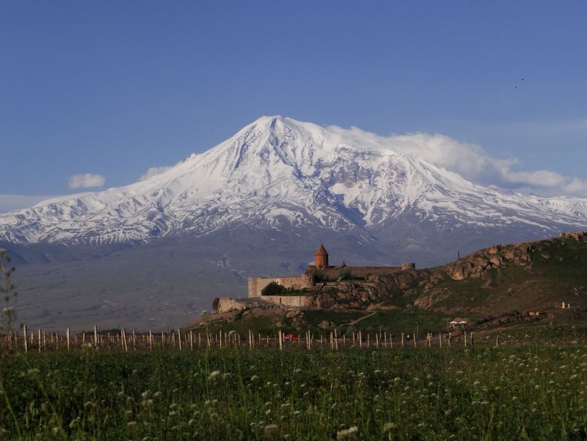 Day trip to Khor Virap, Areni Winery and Noravank Monastery - Khor Virap and the Mount Ararat view