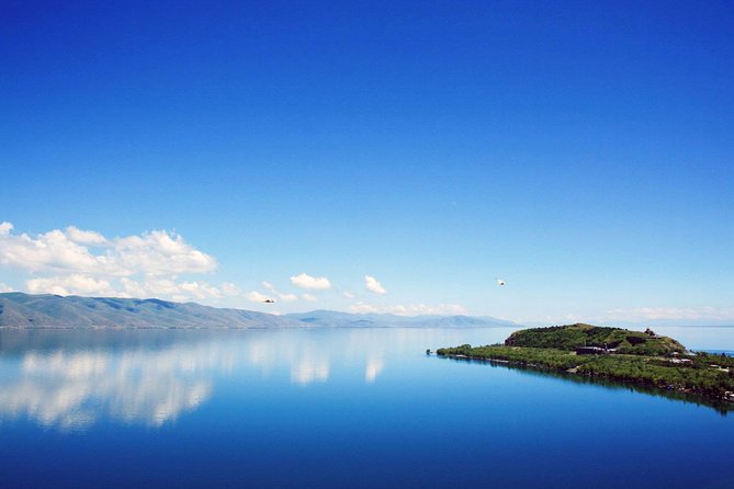 Dilijan (Haghartsin Monastery),Lake Sevan,Tsakhkadzor(ski resort) - Sevanavank and the high waters of Lake Sevan