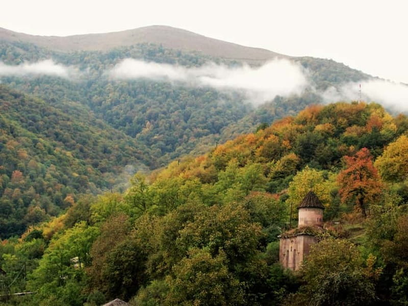 From Tbilisi: Armenia Day Trip with Yerevan and Lake Sevan - Haghartsin Monastery in the forest