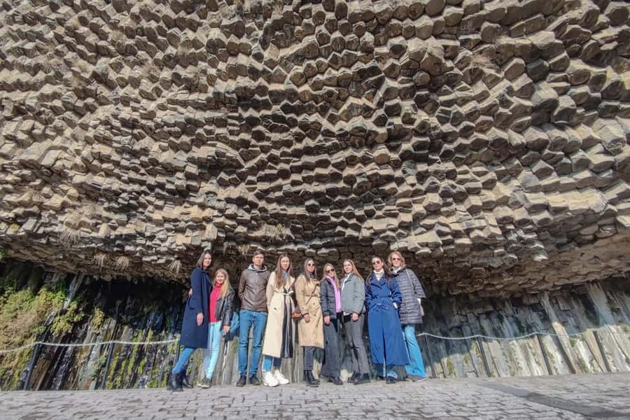 From Yerevan: Garni Temple and Geghard: Historical Day Tour - Charents Arch and the first Mount Ararat view