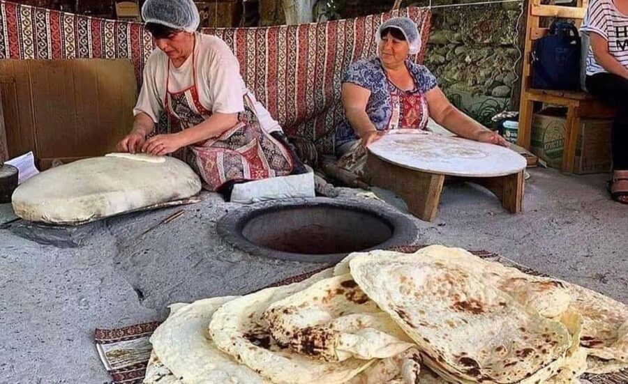 From Yerevan to Symphony, Geghard, Lavash baking in Garni - Garni Temple and the older Armenia