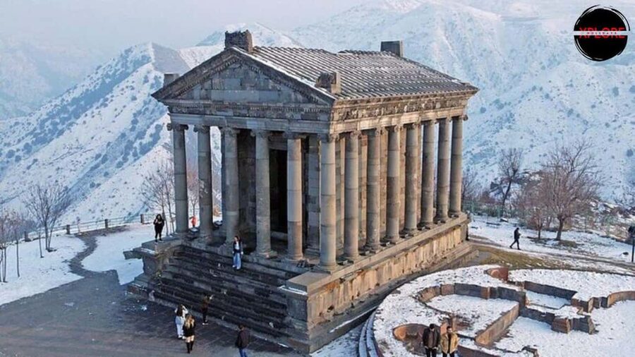 Garni-Geghard, Charent's Arch, SymphonyStones &Lavash Baking - Garni Temple: a rare pagan monument