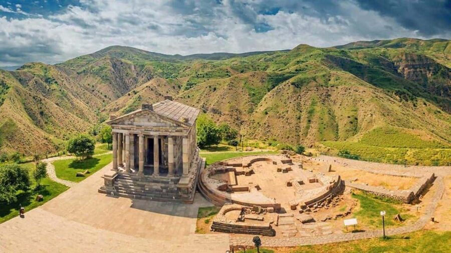 Garni, Geghard, Symphony of stones, Arch of Charents - The Symphony of Stones Near Garni