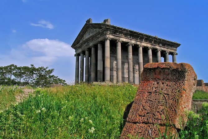 Garni, Geghard & Symphony Small-Group Day Trip with Lavash Baking - The Arch of Charents and the first view of Ararat