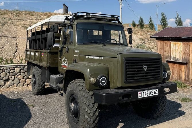 Garni Gorge and Azat Reservoir OFF ROAD Tour & Water Sports - Republic Square pickup and the ride to Garni Adventure Park