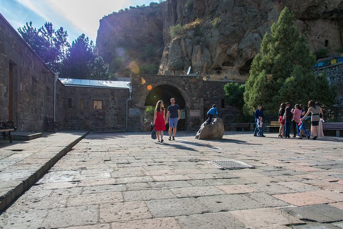 Garni Temple, Geghard Monastery, Arch of Charents (private tour) - Geghard Monastery inside the mountain