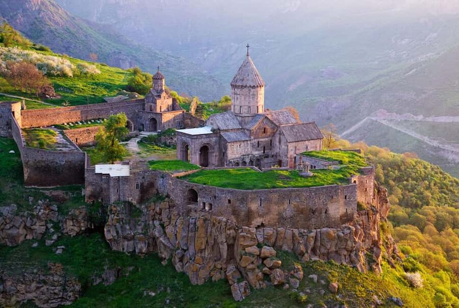 Group Tour: Hin Areni Wine factory, Shaki waterfall, Tatev - Shaki Waterfall in a short, atmospheric stop