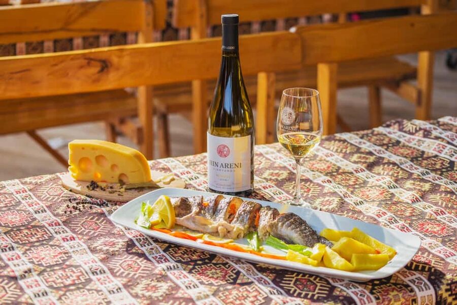 Group Tour: Hin Areni Wine factory, Shaki waterfall, Tatev - Crossing the Vorotan gorge on the Wings of Tatev