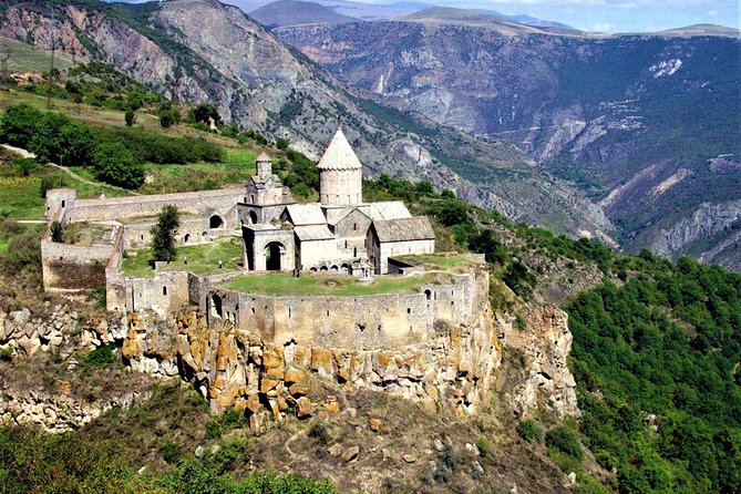 Group Tour: Shaki waterfall, Tatev monastery & ropeway, Hin Areni winery - Lunch and the cost of a long day