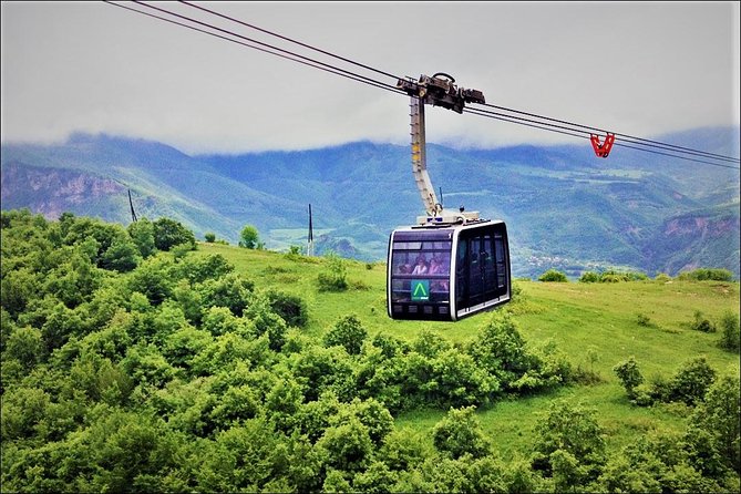 Group Tour: Shaki waterfall, Tatev monastery & ropeway, Hin Areni winery - What the bilingual group format feels like