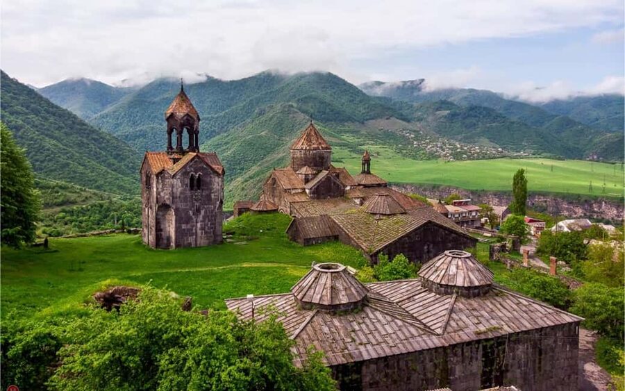 Haghpat, Sanahin & Odzun, Mendz Er or Zarni - Parni Caves - Haghpat Monastery and the gorge below