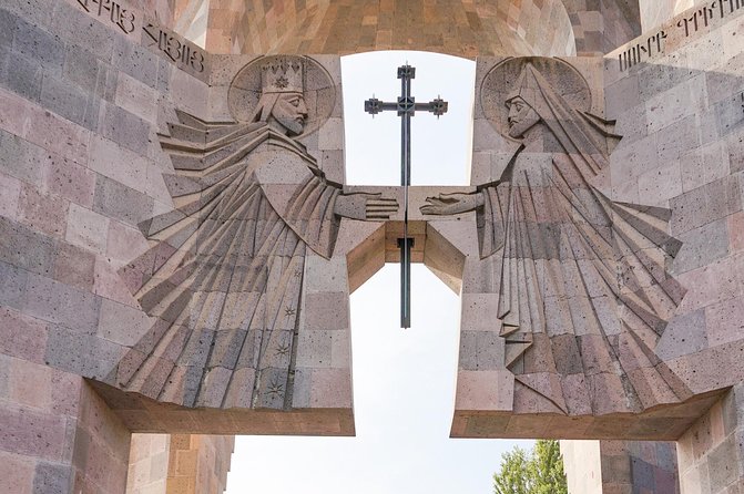 Khor Virap, Echmiadzin Cathedral and Zvartnots Private Tour - Khor Virap and the View Toward Mount Ararat