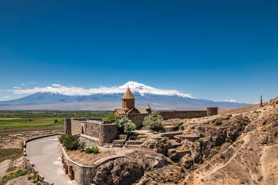 Khor Virap, Noravank and Birds' Cave Trip with Wine Tasting - Starting near the Cascade in Yerevan