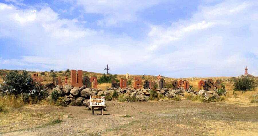 Mount Aragats-Saghmosavank Monastery-Alphabet Park - Saghmosavank Monastery Above the Kasakh Gorge