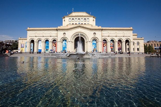 Observing city tour in Yerevan - The Opera House and Swan Lake in one cultural stop
