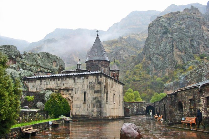 Private 7-8 hour Trip to Garni - Geghard - Lake Sevan - Sevanavank from Yerevan - Geghard’s rock-cut chapels