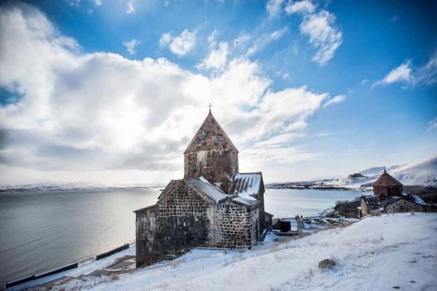 Private Day Trip to Garni, Geghard, Sevan & Tsaghkadzor - Sevanavank above Lake Sevan
