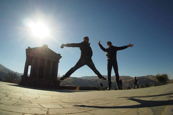 Private tour to Garni Pagan Temple, Geghard Cave Monastery & Symphony of Stones - A private car changes the morning