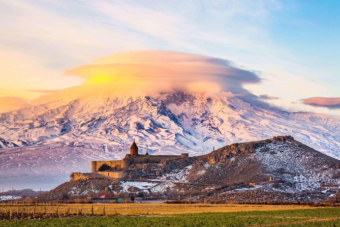 Private Tour to Garni Temple, Geghard & Khor Virap Monasteries, Azat Reservoir - Khor Virap and the first view of Mount Ararat