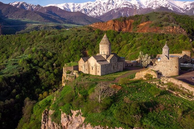 Private Tour to Khor Virap, Areni Cave or Winery, Noravank & Tatev monastery - Noravank among the red cliffs