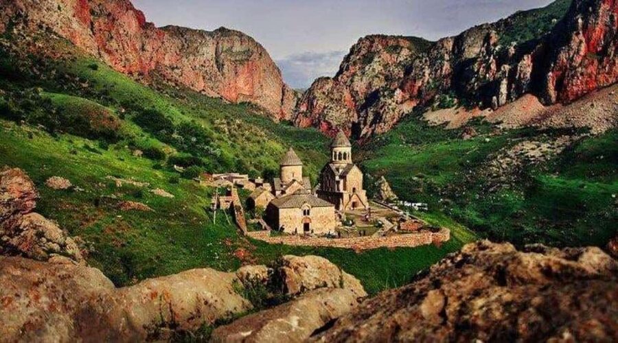 Tatev(Shaki waterfall)Noravank Areni wine tasting Khor Virap - Khor Virap and the view toward Mount Ararat