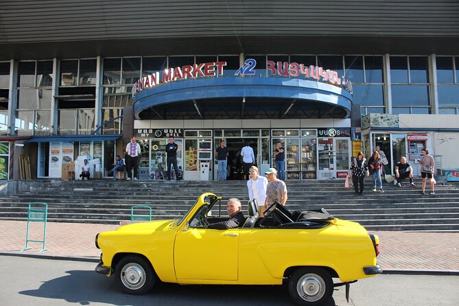 The Stalin car Yerevan city tour Armenia - Saint Gregory Cathedral and the final cultural stops