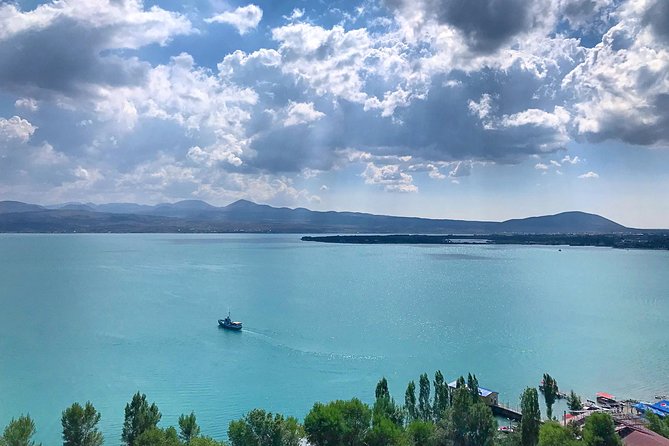 Tour to Yerevan Sevan Dilijan Armenia from Tbilisi 2 days - Lake Sevan at the roof of Armenia