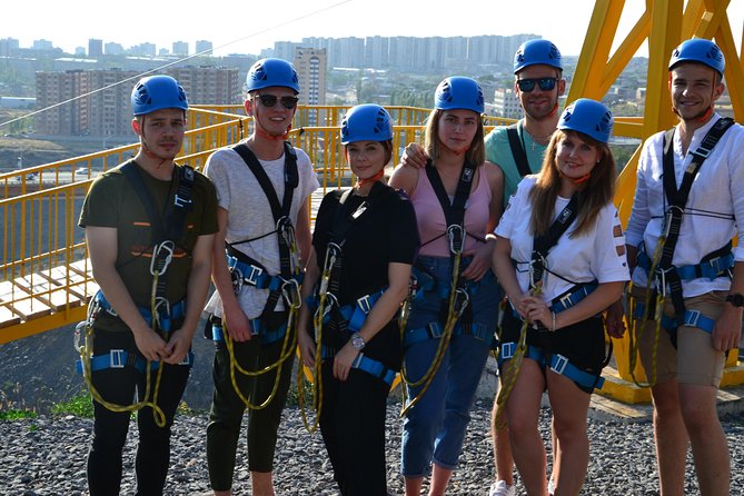 Try the fastest zipline in Armenia - GoPro rental gives you a lasting record