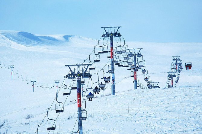 Winter Private Tour - Tsaghkadzor Ropeway, Lake Sevan - 5-6 hours - Riding the ropeway at Tsaghkadzor