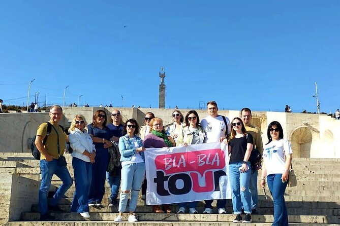 Yerevan City Tour - Starting at the Cascade and its white stone steps