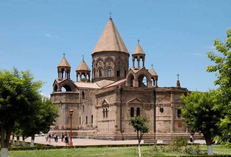 Yerevan: Echmiadzin, Hripsime, Gayane, Zvartnots Temple Tour - Saint Hripsime Church: the first architectural lesson