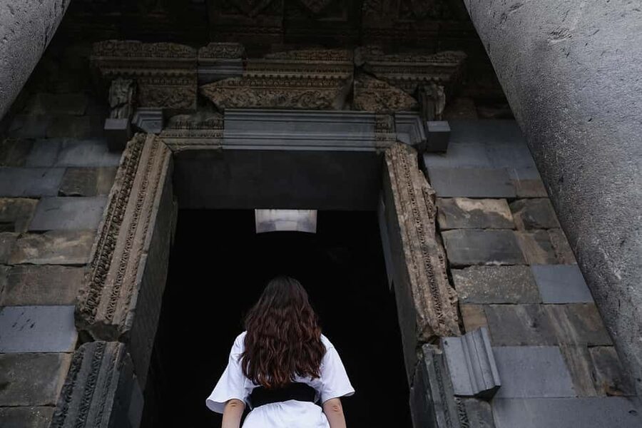 Yerevan: Private Khor Virap, Garni, & Gehgard Monastery Tour - Geghard Monastery Cut Into the Mountain
